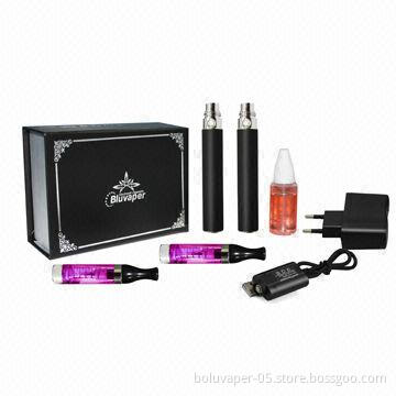 Latest Clearomizer E-cigarette Starter Kit, eGo T2 with 650/900/1,100mAh Battery